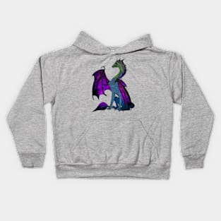 drawn dragon Kids Hoodie